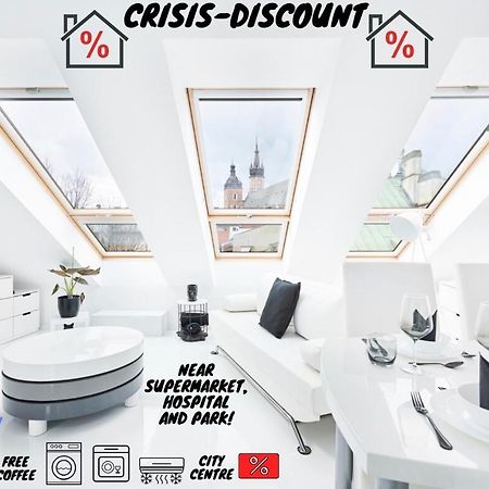 克拉科夫Unique Design Loft In Middle Of Centre Of Old Town With Netflix公寓 外观 照片