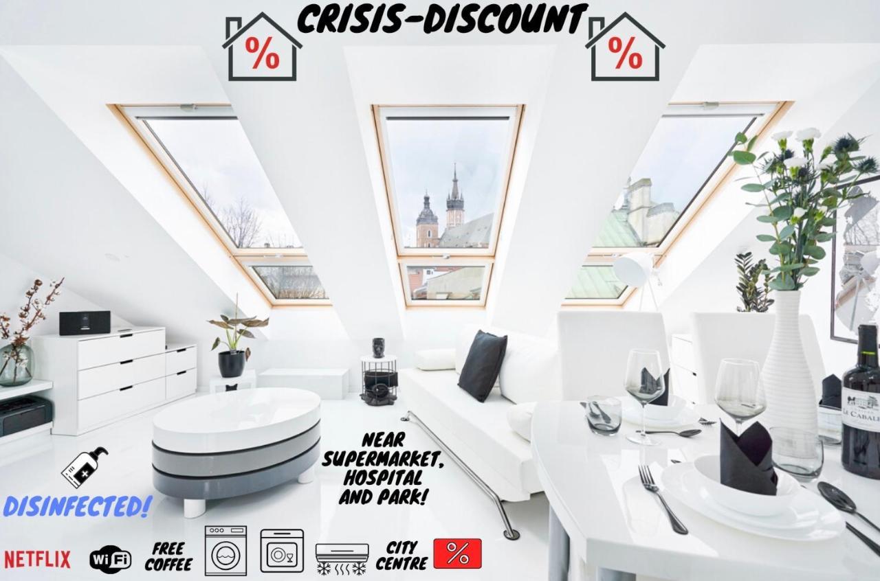 克拉科夫Unique Design Loft In Middle Of Centre Of Old Town With Netflix公寓 外观 照片